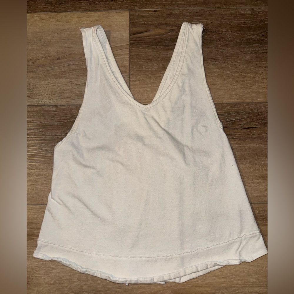 We The Free White Tank Top